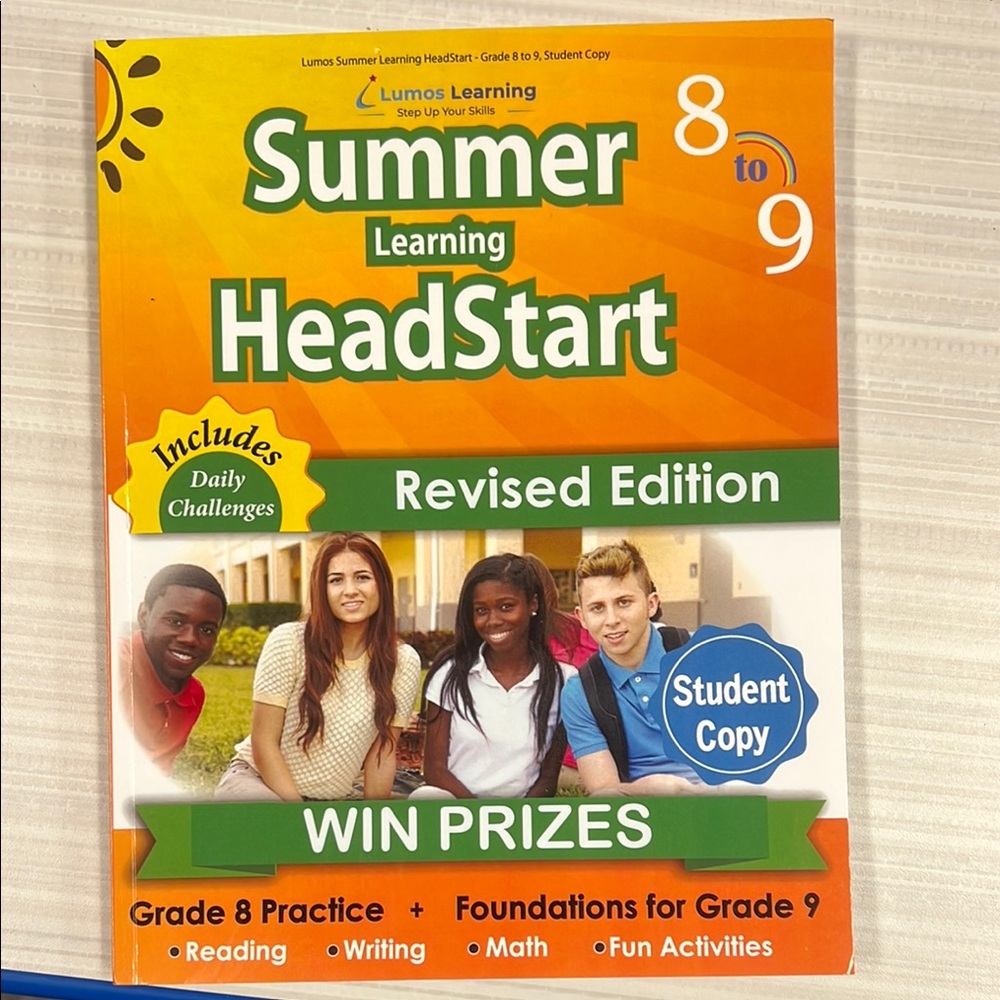 Summer Learning HeadStart Book